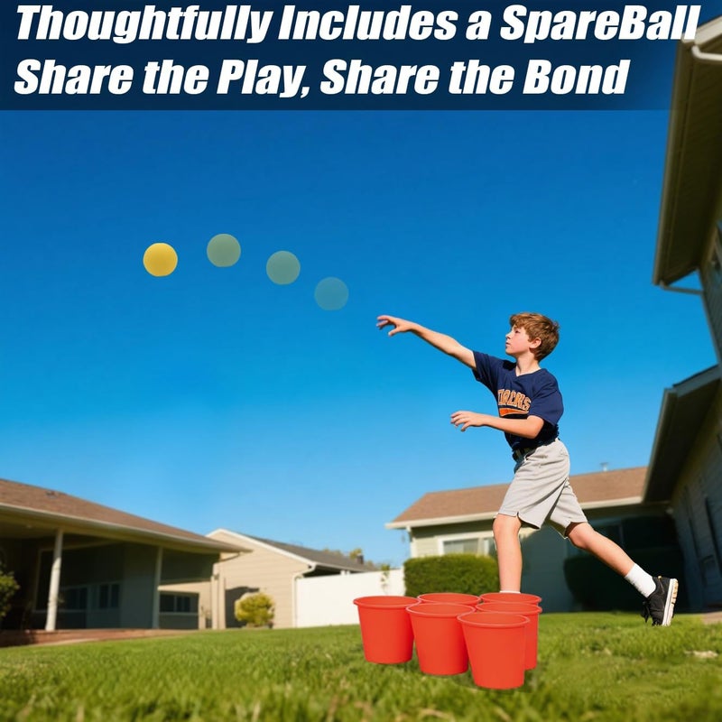 Viminston Bucket Toss Replacement Balls 3 Pack for Outdoor Yard Game - Image 5